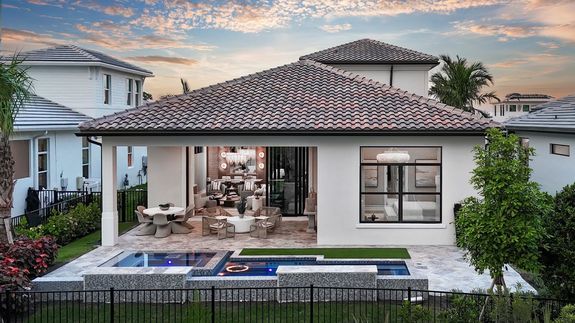 Madison Model | Rear Elevation