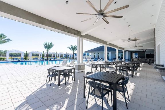 Outdoor Lounge Area